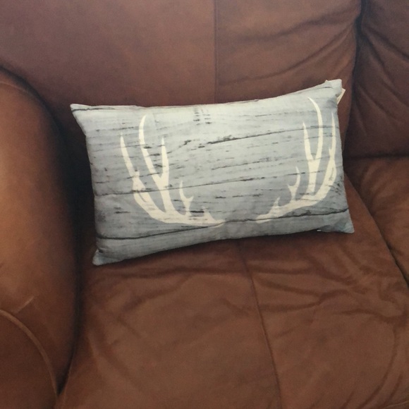 Deer Antler soft image lumbar decorative accent throw pillow cushion cover NWT - Picture 4 of 4